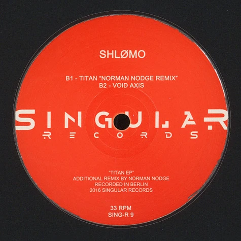 Shlomo - Titan EP