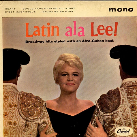 Peggy Lee - Latin Ala Lee! Broadway Hits Styled With An Afro-Cuban Beat