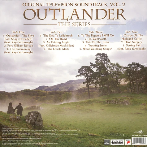 Bear McCreary - OST Outlander 2 Black & Yellow Vinyl Edition