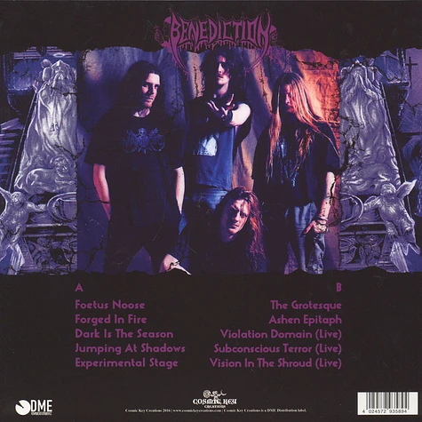 Benediction - Dark Is The Season - The Grotesque / Ashen EP