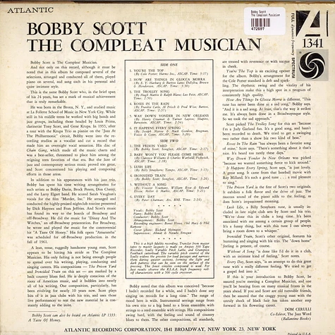 Bobby Scott - The Compleat Musician