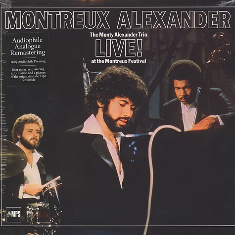 The Monty Aexander Trio - Montreux Alexander - The Monty Alexander Trio Live At Montreux Festival