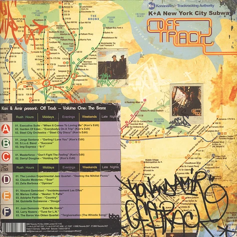 Kon & Amir - Off Track Volume 1 - The Bronx
