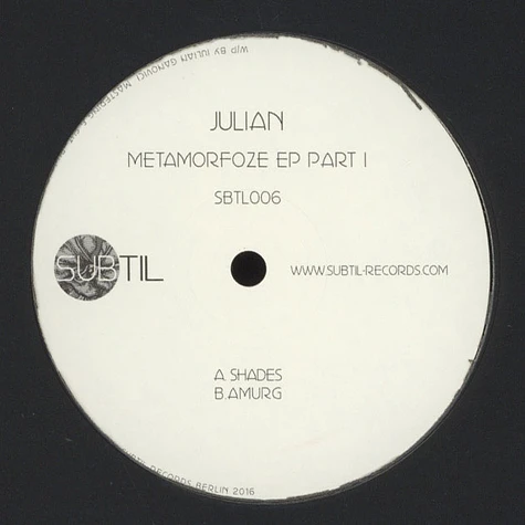 Julian - Metamorfoze EP Part 1