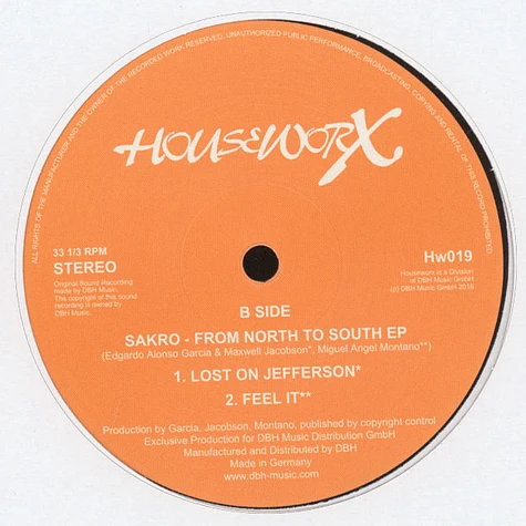 Sarko - From North To South EP