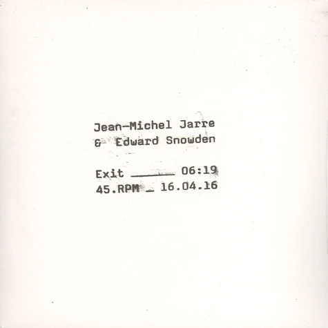 Jean-Michel Jarre - Exit