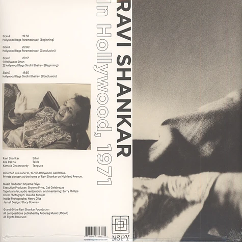 Ravi Shankar - In Hollywood, 1971