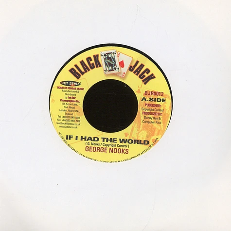 George Nooks - If I had The World