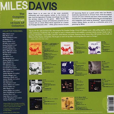 Miles Davis - Complete Prestige 10-Inch LP Collection