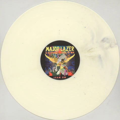 Major Lazer & DJ Snake - Lean On White Vinyl Edition
