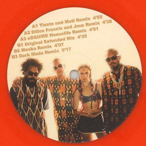 Major Lazer & DJ Snake - Lean On Orange Vinyl Edition