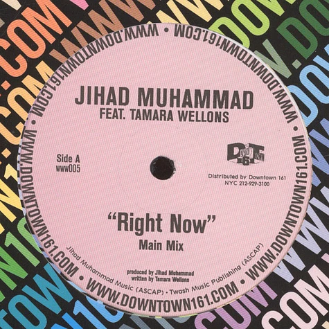 Jihad Muhammad - Right Now Feat. Tamara Wellons