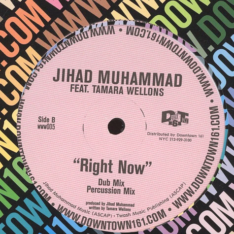 Jihad Muhammad - Right Now Feat. Tamara Wellons