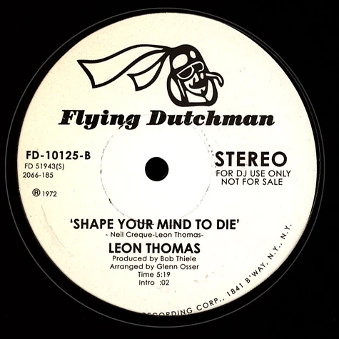 Leon Thomas - It's My Life I'm Fighting For / Shape Your Mind to Die