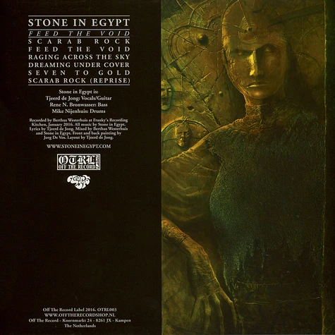 Stone In Egypt - Feed The Void Clear Blue Vinyl Edition