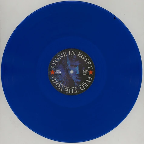 Stone In Egypt - Feed The Void Clear Blue Vinyl Edition