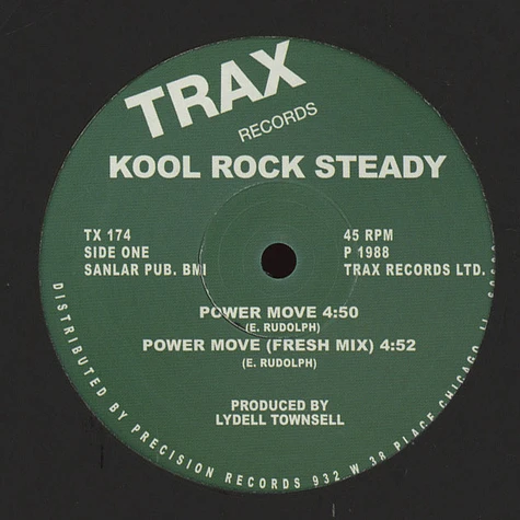 Kool Rock Steady - Power Move / I'll Make You Dance