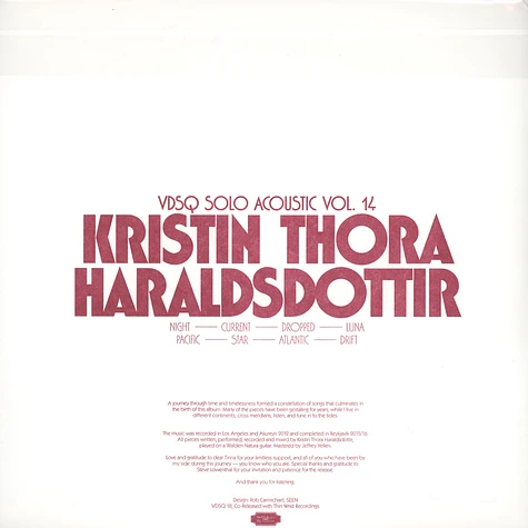 Kristin Thora Haraldsdottir - Solo Acoustic Volume 14