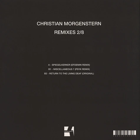 Christian Morgenstern - Remixes 2/8