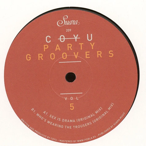 Coyu - Party Groovers Volume 5