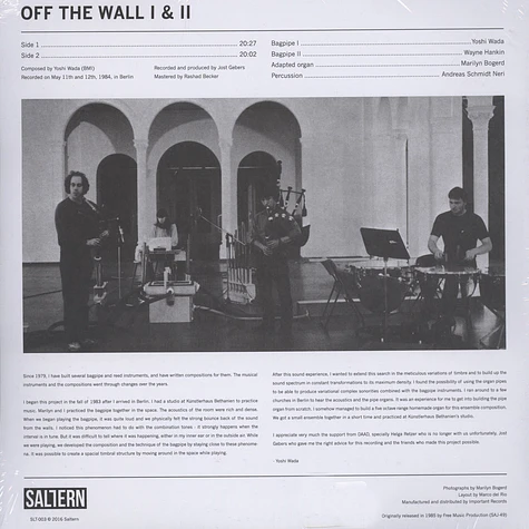 Yoshi Wada - Off The Wall