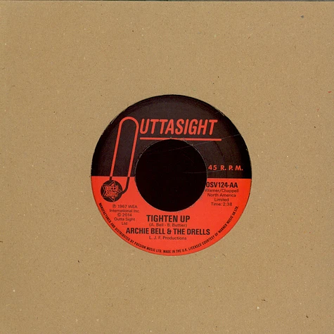 Archie Bell & The Drells - Here I Go Again / Tighten Up