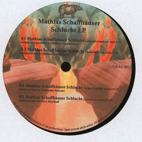 Mathias Schaffhäuser - Schlucht EP