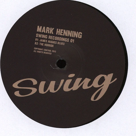 Mark Henning - Stash House EP