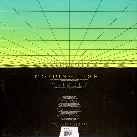 Nu:Logic - Morning Light / Grizzly