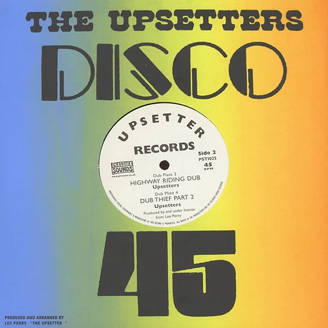 Lee Perry / Upsetters - Keep On Dubbing Limited Silk Screened Edition