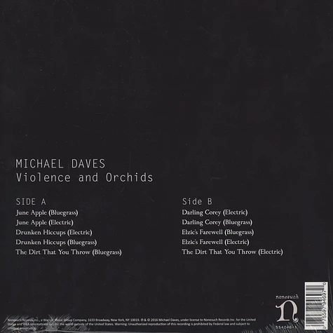 Michael Daves - Violence & Orchids