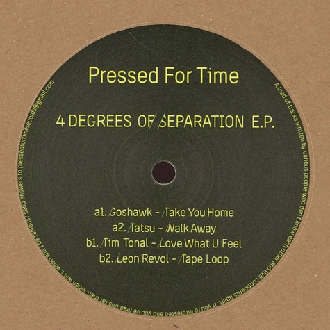 V.A. - 4 Degrees Of Separation EP