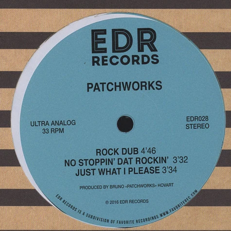 Patchworks - No Stoppin Dat Rockin