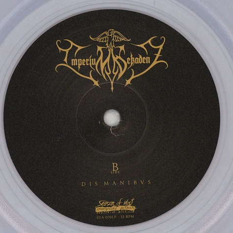 Imperium Dekadenz - Dis Manibvs Clear Vinyl Edition