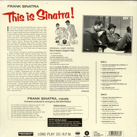 Frank Sinatra - This Is Sinatra