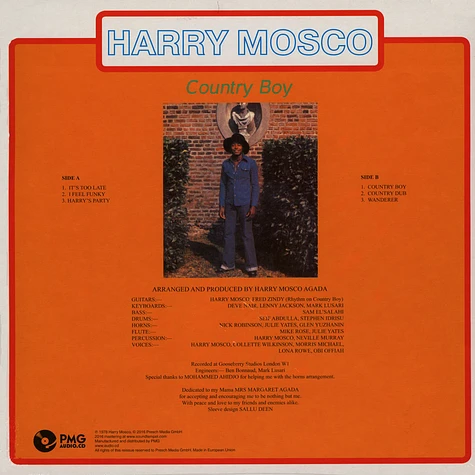 Harry Mosco - Country Boy (Mr. Funkees)