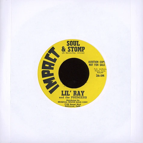 Lil Ray - Shacke! Shout! & Soul!