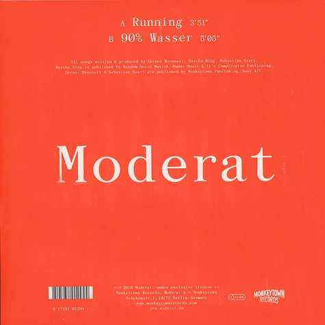 Moderat - Running