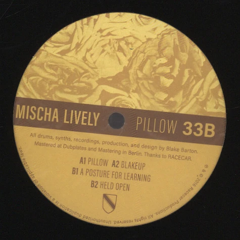 Mischa Lively - Pillow EP