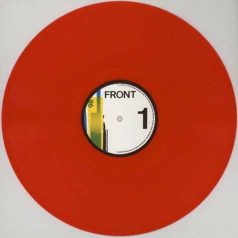 Front 242 - Geography Red Vinyl Edition