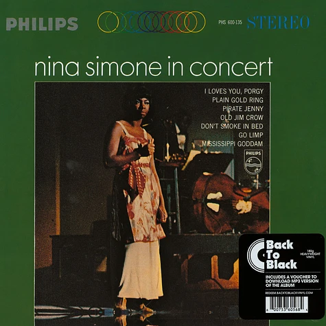 Nina Simone - In Concert Back To Black Edition