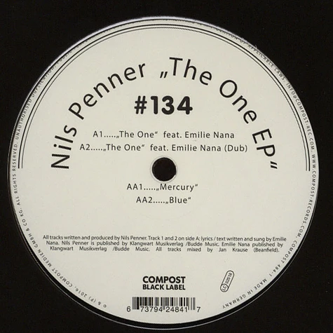 Nils Penner - Black Label #134