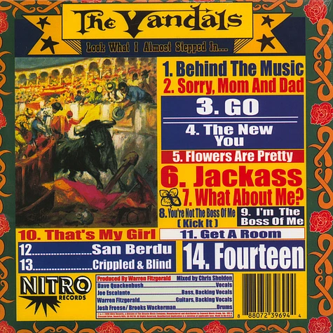 The Vandals - Look What I Almost Stepped In Green Vinyl Edition