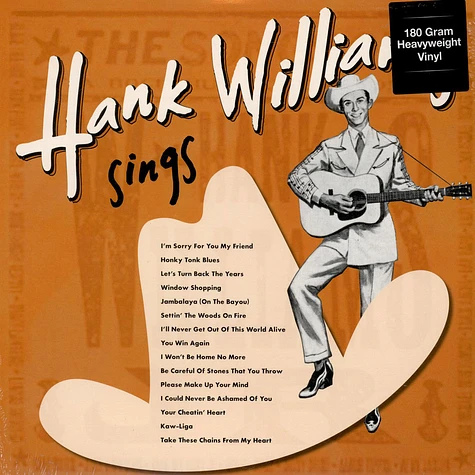Hank Williams - Sings 180g Vnyl Edition