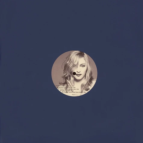Madonna - Bitch I'm Madonna Feat. Nicky Minaj Part 1 Brown Mottled Vinyl Edition