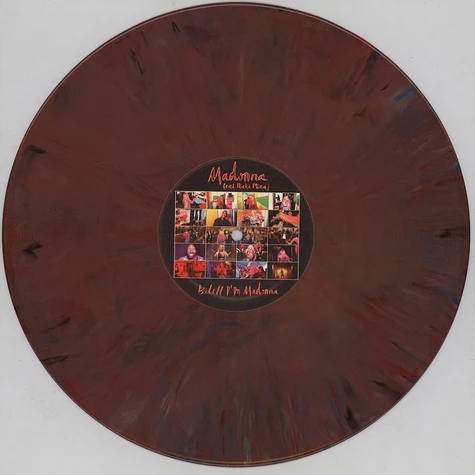 Madonna - Bitch I'm Madonna Feat. Nicky Minaj Part 1 Brown Mottled Vinyl Edition