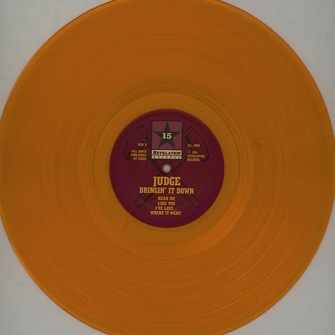 Judge - Bringin' It Down Color Vinyl Edition