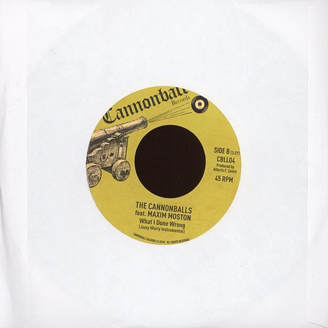 Big Lee Dowell & The Cannonballs - What I Done Wrong