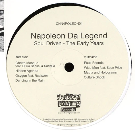 Napoleon Da Legend - Soul Driven - The Early Years