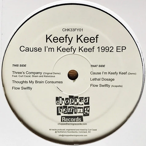 Keefy Keef - Cause I'm Keefy Keef 1992 EP